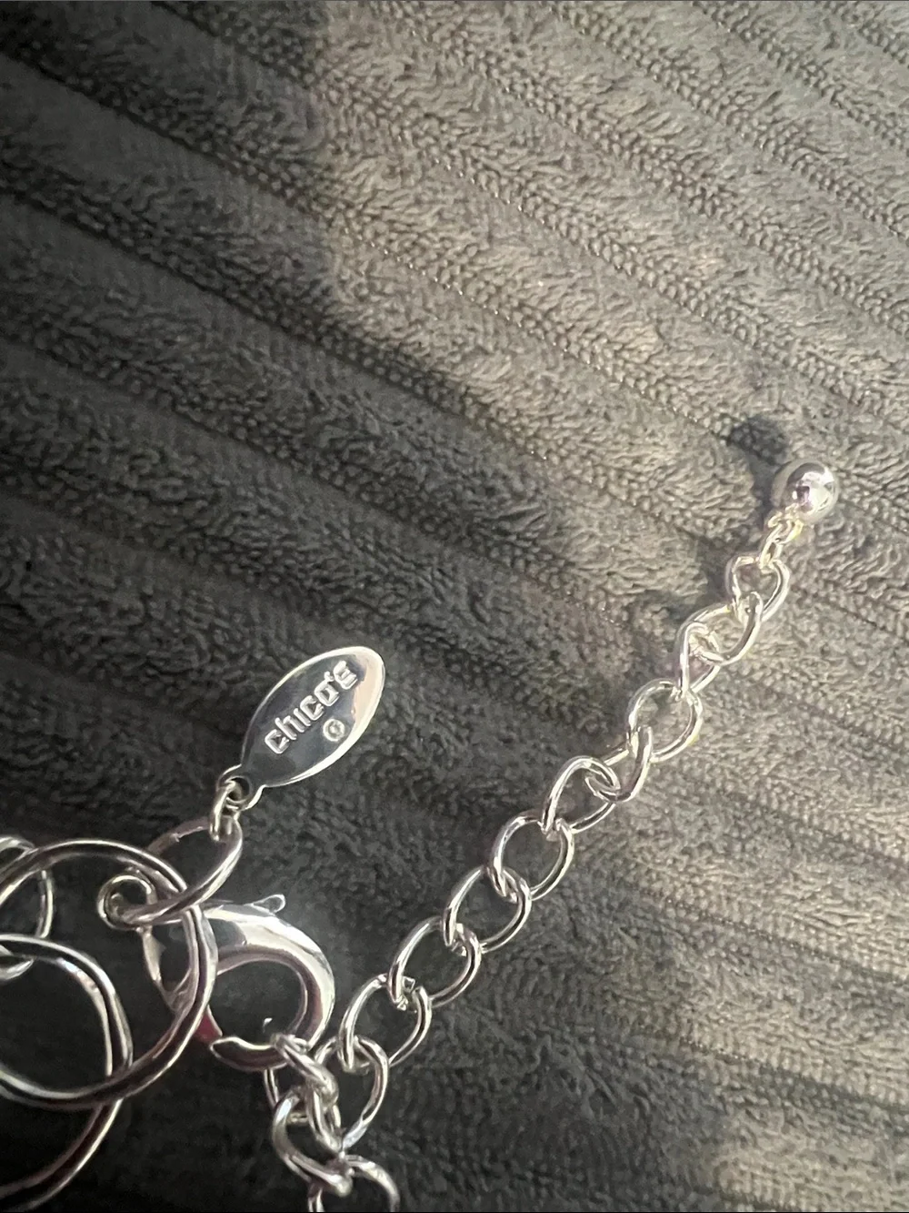 Chico’s Silver Multi-Ring Statement Necklace - Women's Jewelry